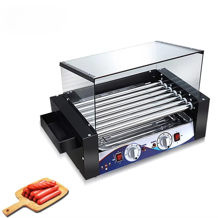 Hot Dog Press - GQ-KCJ07 Calentador de Salchichas Eléctrico en
