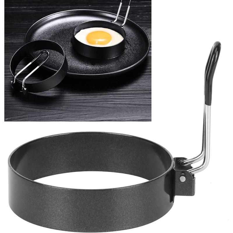 Mini Pancake Griddle - Molde de anillo de huevo, sartén
