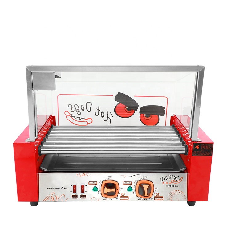 Hot Dog Press - Máquina Comercial Eléctrica para Hacer Hot