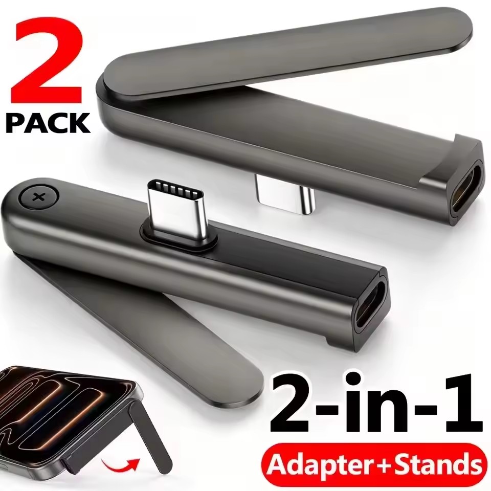 Taco Stand Holder - 2/1PCS Adaptador Plegable Portátil USB C