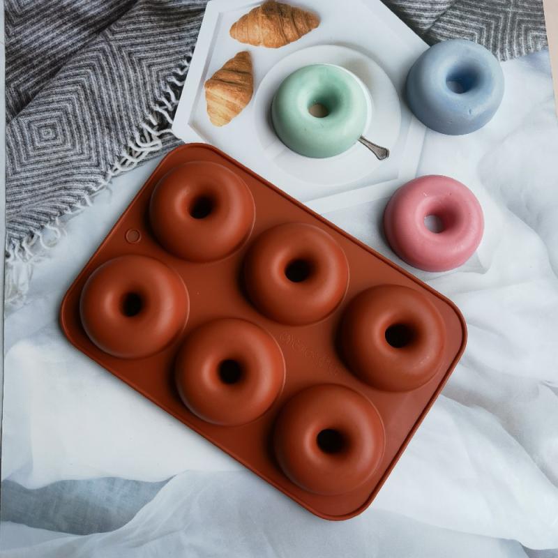 Nuevo # Molde de silicona para - Donut Mold Silicone reseña y precio