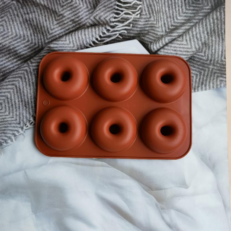 Nuevo # Molde de silicona para - Donut Mold Silicone reseña y precio