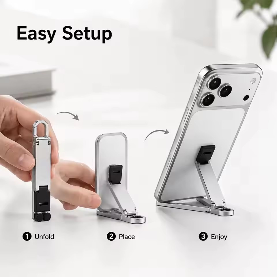 Soporte plegable para teléfono - Taco Stand Holder reseña y precio