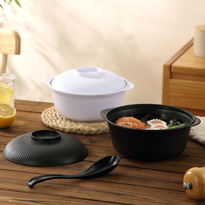 Tazón de plástico PP para sopa - Dim Sum Basket reseña y precio