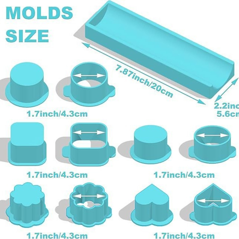 Set de moldes para hacer cake  - Donut Mold Silicone reseña y precio