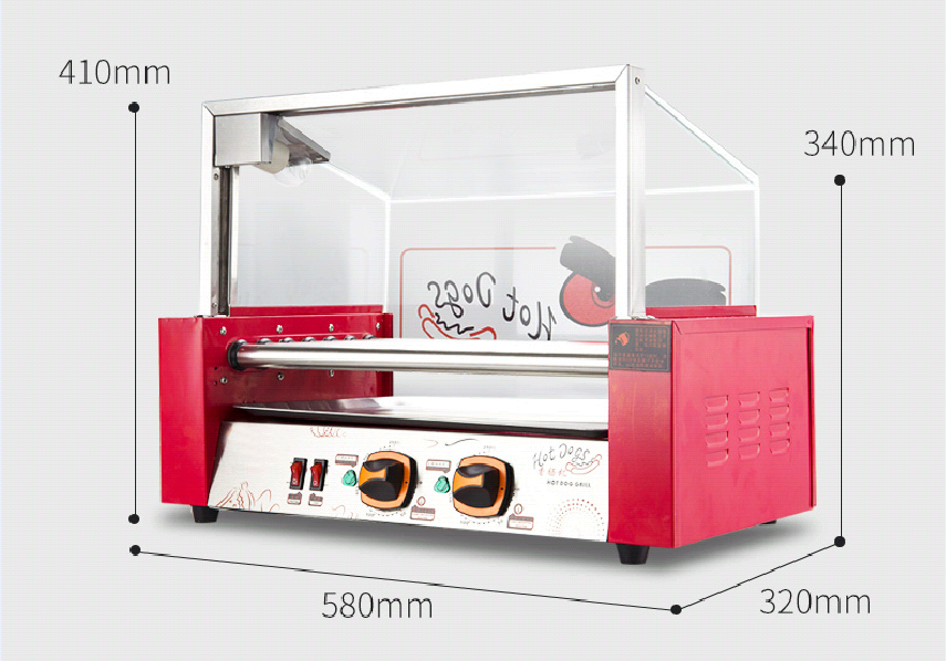 Máquina Comercial Eléctrica pa - Hot Dog Press reseña y precio
