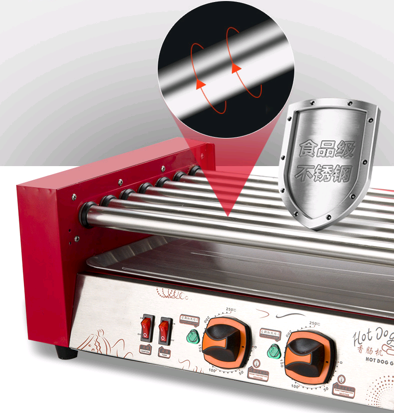 Máquina Comercial Eléctrica pa - Hot Dog Press reseña y precio