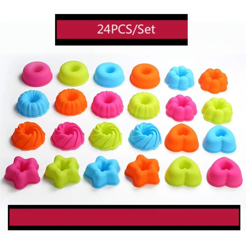 24 Moldes de Silicona para Muf - Donut Mold Silicone reseña y precio