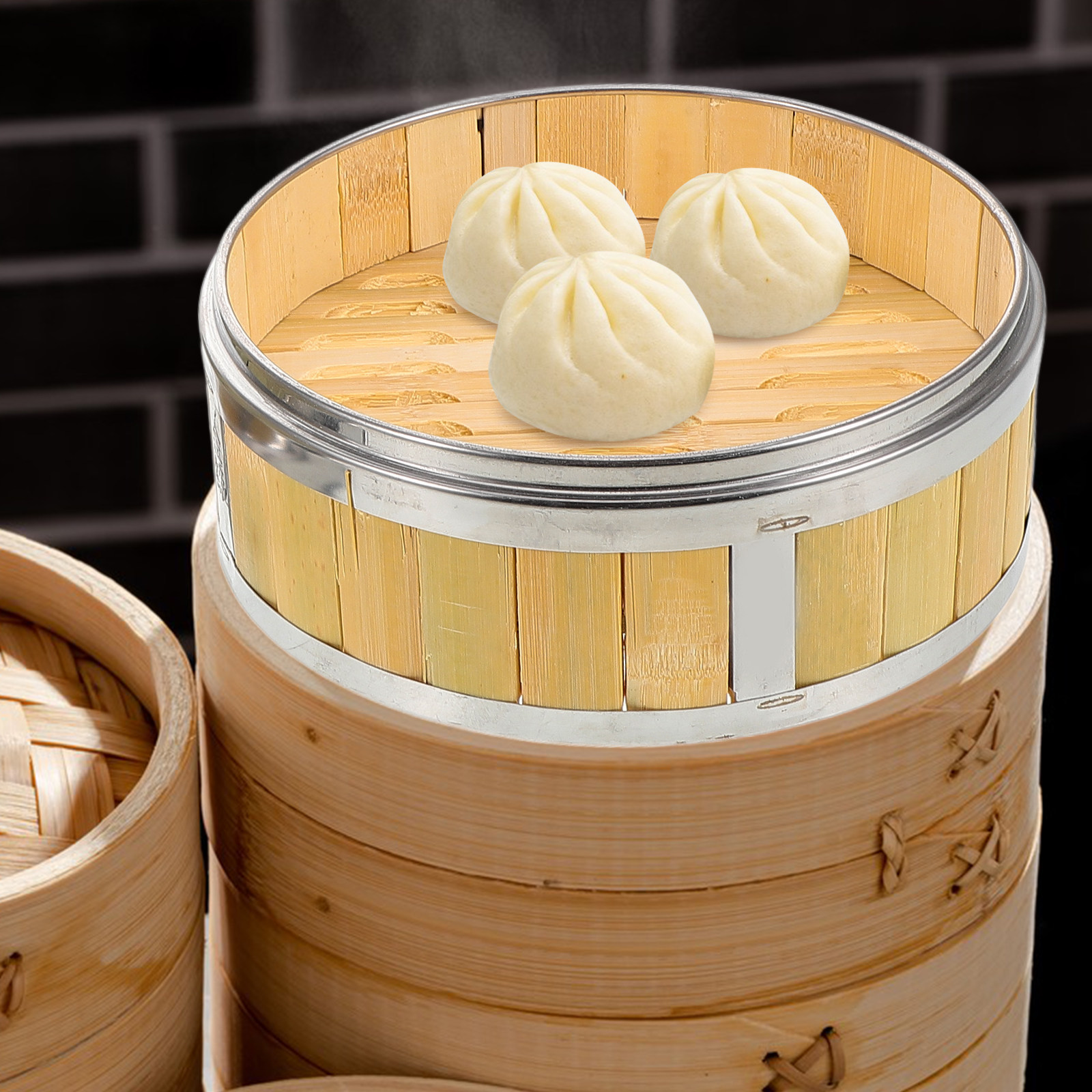 Cesta de vapor de bambú y made - Bao Steamer Bamboo reseña y precio