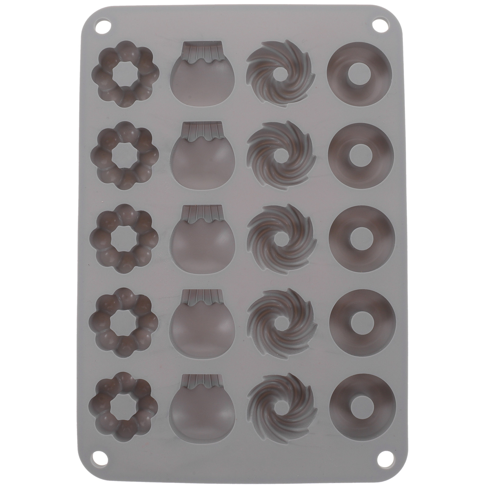 Molde de silicona para mini do - Donut Mold Silicone reseña y precio